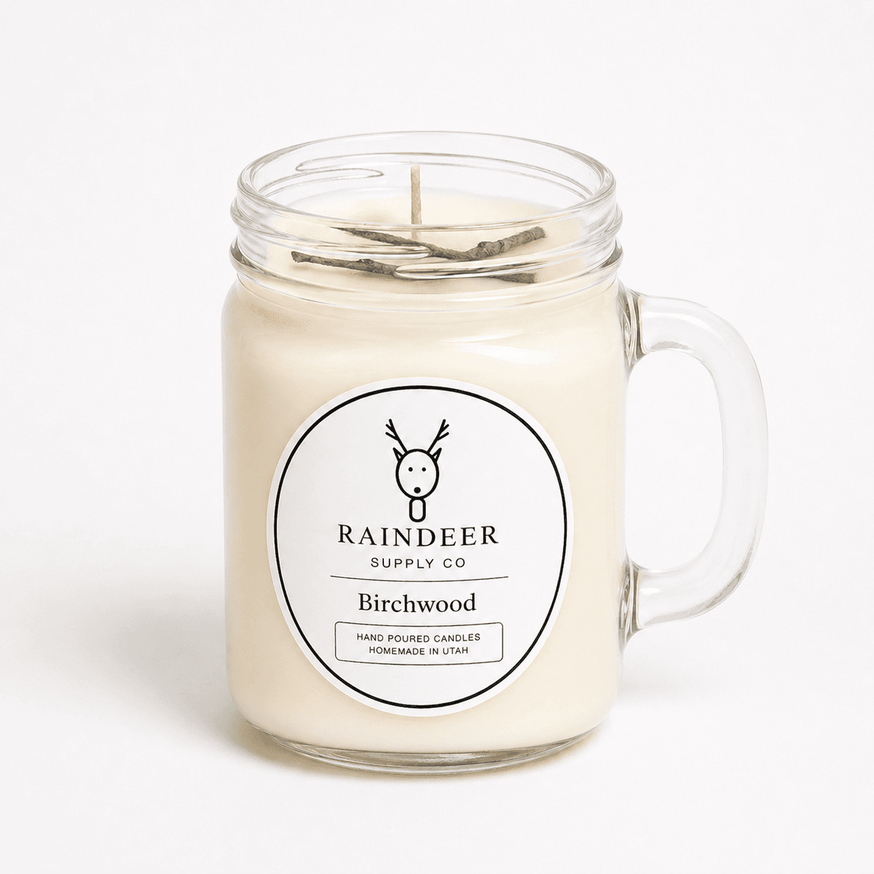 Birchwood candle by Raindeer Supply Co